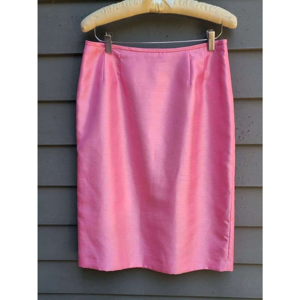 Le Suit Pink Skirt Suit size 10 - Picture 8 of 11